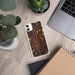 Custom Torrington Connecticut Map Phone Case in Ember