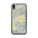 Custom Townsend Tennessee Map Phone Case in Woodblock