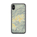 Custom Townsend Tennessee Map Phone Case in Woodblock