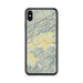 Custom Townsend Tennessee Map Phone Case in Woodblock