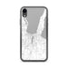 Custom iPhone XR Traverse City Michigan Map Phone Case in Classic