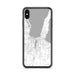 Custom iPhone XS Max Traverse City Michigan Map Phone Case in Classic