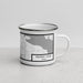 Right View Custom Trophy Club Texas Map Enamel Mug in Classic