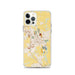 Custom Troy Ohio Map iPhone 12 Pro Phone Case in Woodblock