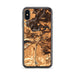 Custom iPhone X/XS Truckee California Map Phone Case in Ember