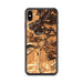 Custom iPhone XS Max Truckee California Map Phone Case in Ember
