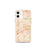 Custom Tucker Georgia Map iPhone 12 mini Phone Case in Watercolor