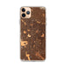 Custom Tucson Arizona Map Phone Case in Ember