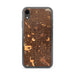 Custom Tucson Arizona Map Phone Case in Ember