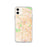 Custom Tucson Arizona Map Phone Case in Watercolor