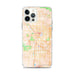 Custom Tucson Arizona Map iPhone 12 Pro Max Phone Case in Watercolor