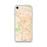 Custom Tucson Arizona Map iPhone SE Phone Case in Watercolor