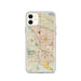 Custom Tucson Arizona Map Phone Case in Woodblock