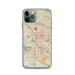 Custom Tucson Arizona Map Phone Case in Woodblock