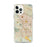 Custom Tucson Arizona Map iPhone 12 Pro Max Phone Case in Woodblock