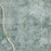 Tulsa Oklahoma Map Print in Afternoon Style Zoomed In Close Up Showing Details