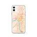 Custom Tulsa Oklahoma Map Phone Case in Watercolor