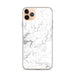 Custom iPhone 11 Pro Max Tumbling Shoals Arkansas Map Phone Case in Classic