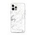 Custom iPhone 12 Pro Max Tumbling Shoals Arkansas Map Phone Case in Classic