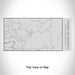 Rendered View of Tumbling Shoals Arkansas Map Engraving on 17oz Stainless Steel Insulated Cola Bottle