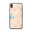 Custom iPhone XR Tumbling Shoals Arkansas Map Phone Case in Watercolor