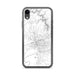 Custom Tuscaloosa Alabama Map Phone Case in Classic