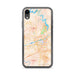 Custom Tuscaloosa Alabama Map Phone Case in Watercolor