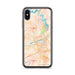 Custom Tuscaloosa Alabama Map Phone Case in Watercolor
