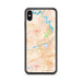 Custom Tuscaloosa Alabama Map Phone Case in Watercolor