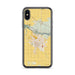 Custom Twin Falls Idaho Map Phone Case in Woodblock
