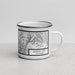 Right View Custom Union City California Map Enamel Mug in Classic