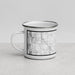 Left View Custom Uniontown Ohio Map Enamel Mug in Classic
