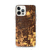 Custom Uniontown Ohio Map iPhone 12 Pro Max Phone Case in Ember