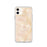 Custom iPhone 11 Utah Lake Utah Map Phone Case in Watercolor