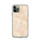Custom iPhone 11 Pro Utah Lake Utah Map Phone Case in Watercolor