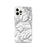 Custom Vail Colorado Map iPhone 12 Pro Phone Case in Classic