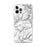 Custom Vail Colorado Map iPhone 12 Pro Max Phone Case in Classic