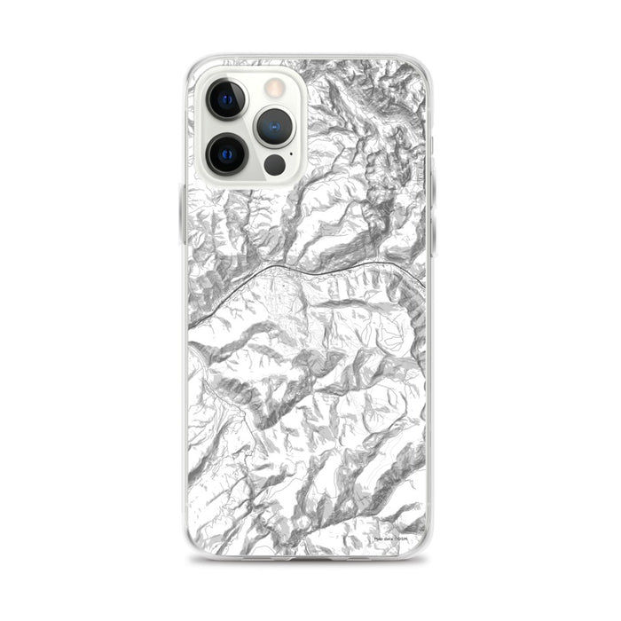 Custom Vail Colorado Map iPhone 12 Pro Max Phone Case in Classic
