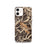 Custom Vail Colorado Map iPhone 12 Phone Case in Ember