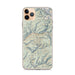 Custom Vail Colorado Map Phone Case in Woodblock