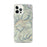 Custom Vail Colorado Map iPhone 12 Pro Max Phone Case in Woodblock