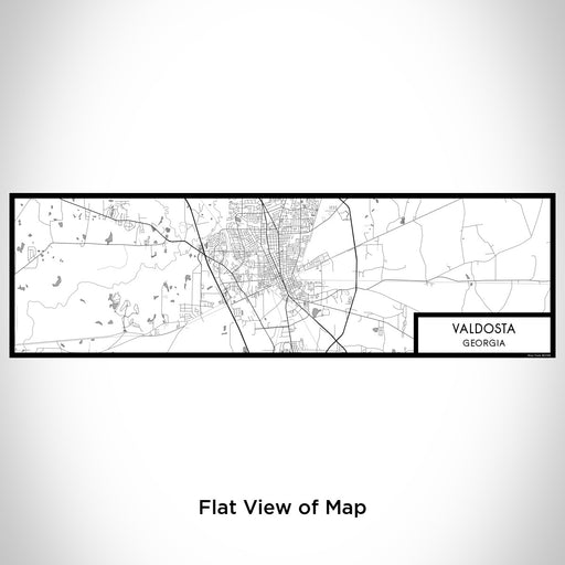 Flat View of Map Custom Valdosta Georgia Map Enamel Mug in Classic