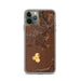 Custom iPhone 11 Pro Valentine Nebraska Map Phone Case in Ember