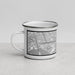 Left View Custom Valley Stream New York Map Enamel Mug in Classic