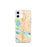 Custom Vancouver Washington Map iPhone 12 mini Phone Case in Watercolor