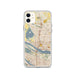 Custom Vancouver Washington Map Phone Case in Woodblock