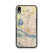 Custom Vancouver Washington Map Phone Case in Woodblock