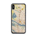 Custom Vancouver Washington Map Phone Case in Woodblock