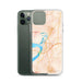 Custom Vicksburg Mississippi Map Phone Case in Watercolor