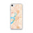 Custom iPhone SE Vicksburg Mississippi Map Phone Case in Watercolor
